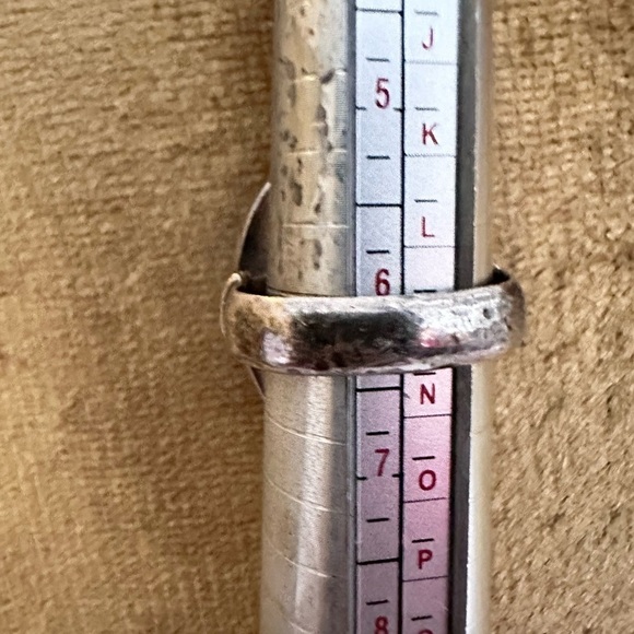 Turquoise Ring 12.6g Oval Cabochon Natural Spider Web Tibetan Green Sz 6.25 4077 - Picture 3 of 13